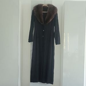 Dolce and Gabbana floor length jacket